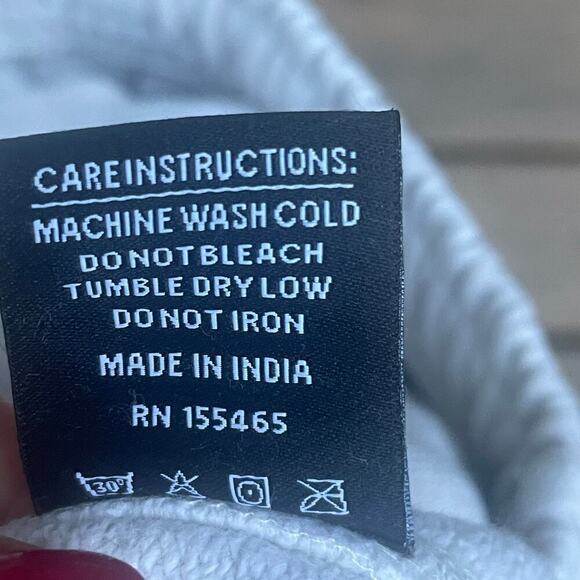 CHNGE Sweatpants Women's Chalk Love Peace - Size XXS - Picture 11 of 15